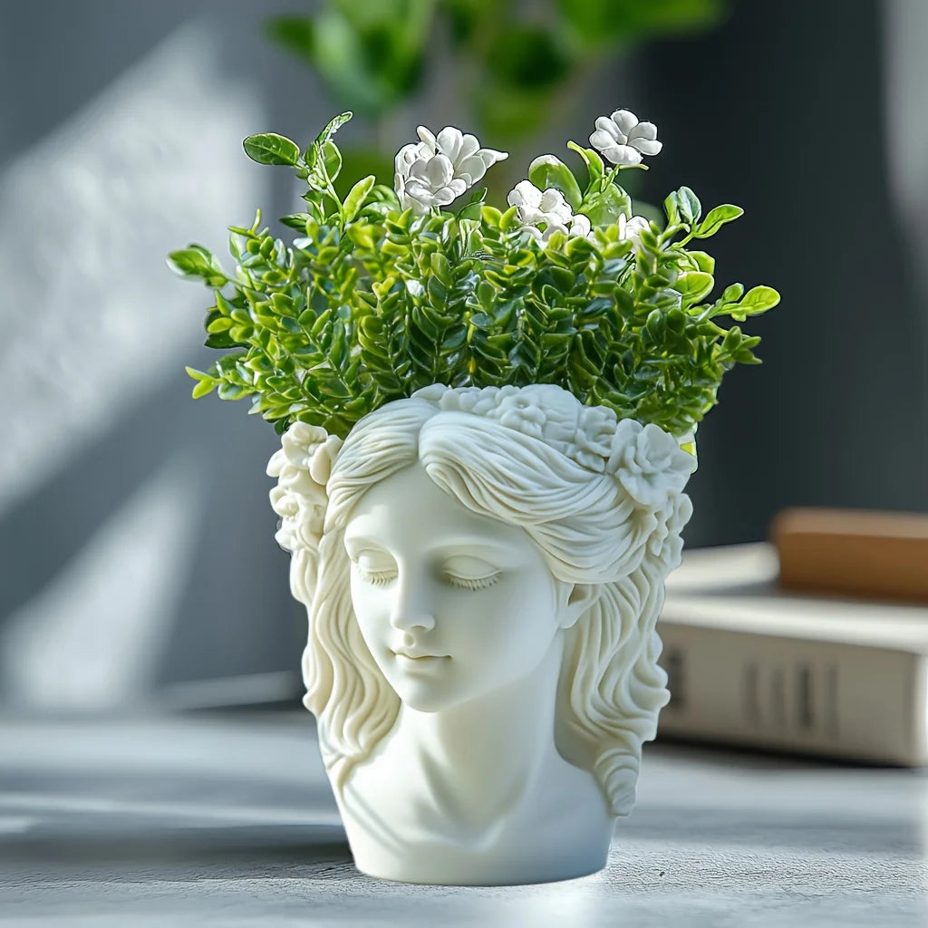 Venus Goddess Statue Vase Resin Silicone Mold