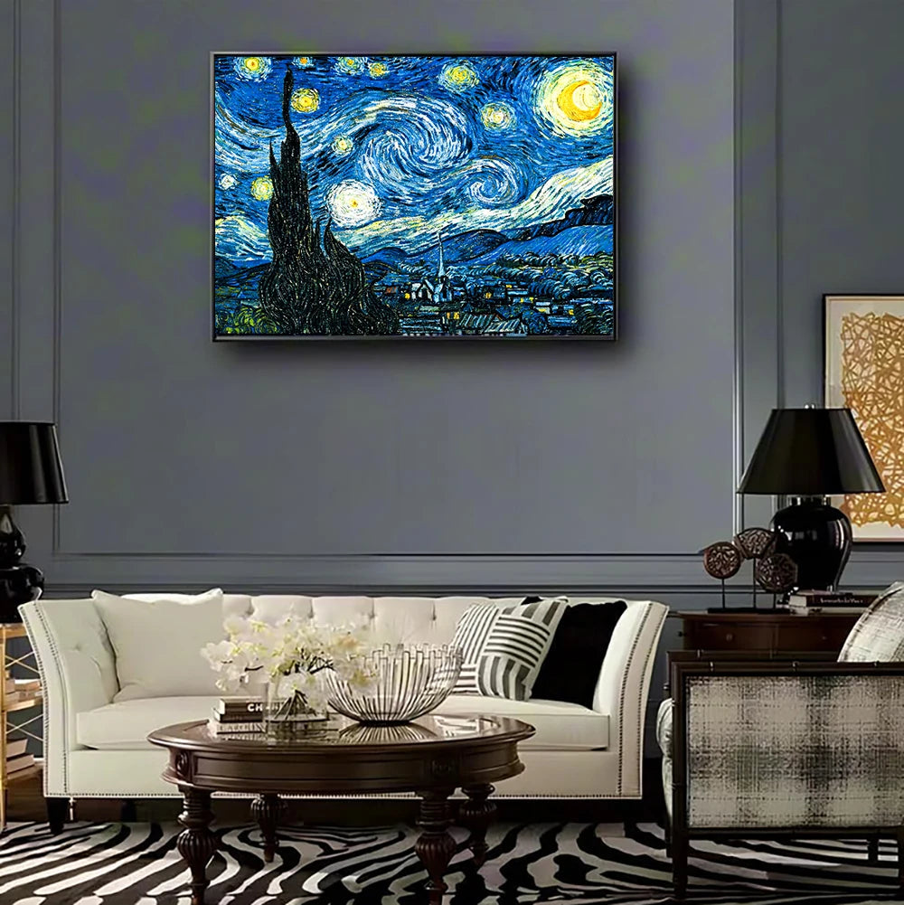 5D Starry Night Diamond Painting Kits