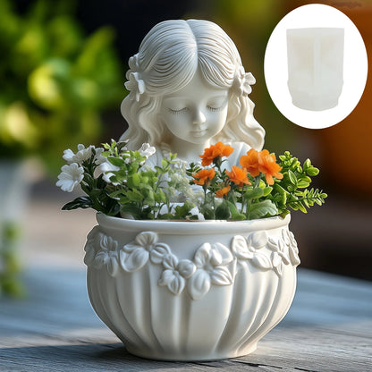 Venus Goddess Statue Vase Resin Silicone Mold