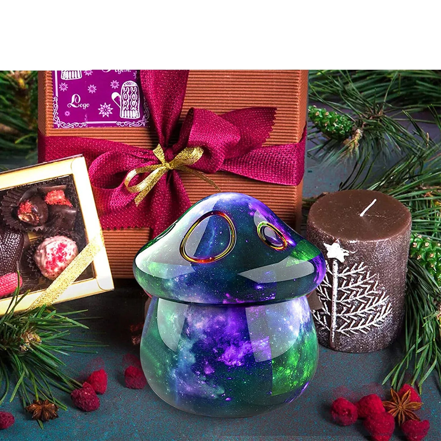 Unique Mushroom Jar Shaped Silicone Mold for Epoxy Resin