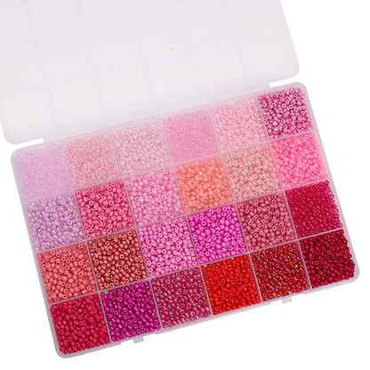 Over 5200 Beads in a 24 Grid Rice Box
