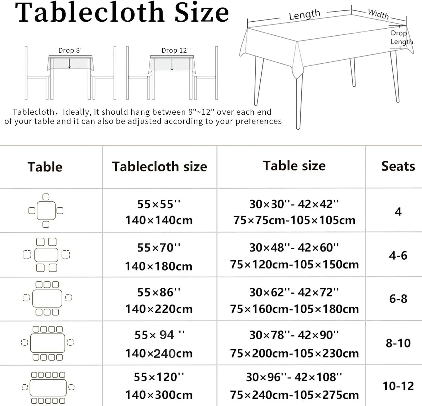 Jewish Decor Star of David Pesach/Passover Rectangle Tablecloth
