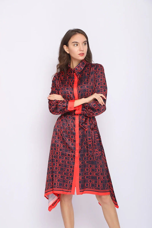 Empire Long Sleeve Dress
