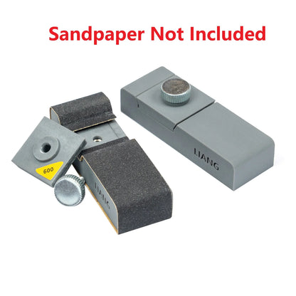 Metal Sandpaper Holder  Grinding Polish Tool Glue-free