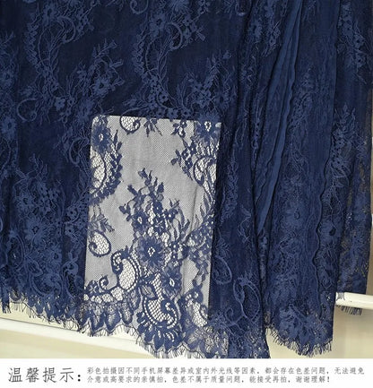 150cm Width 3Meters/lot Off White French Chantilly Lace Fabric