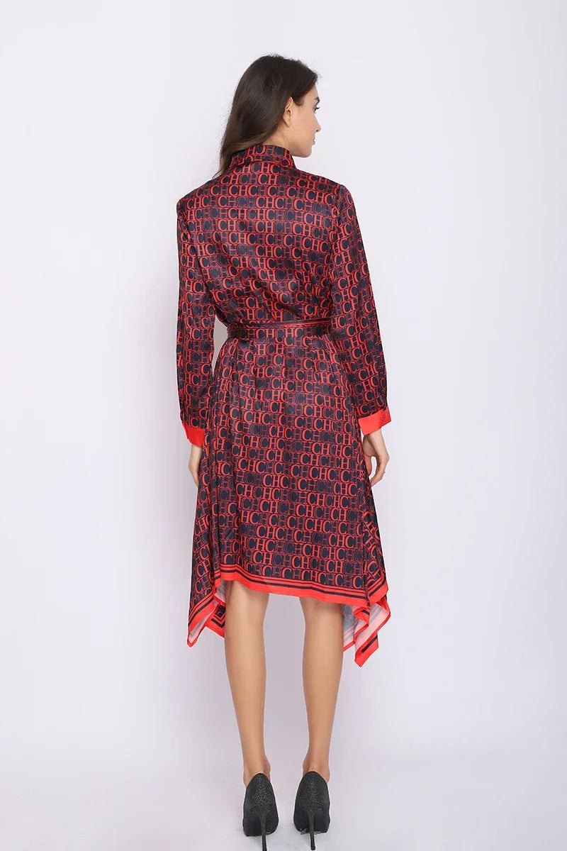 Empire Long Sleeve Dress