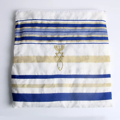 Tallit Prayer Shawl Plus Size Polyester and Talit Bag