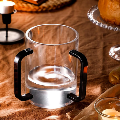 Acrylic Hand Washing Cup with Dual Handles