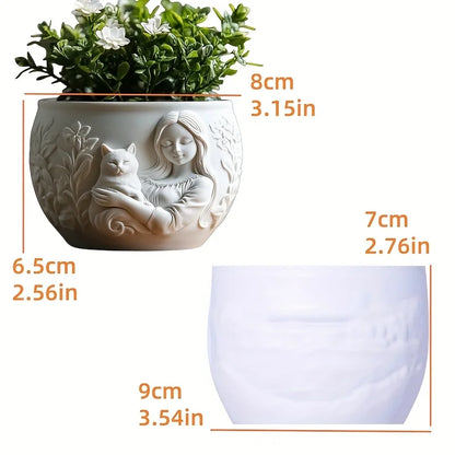 Venus Goddess Statue Vase Resin Silicone Mold