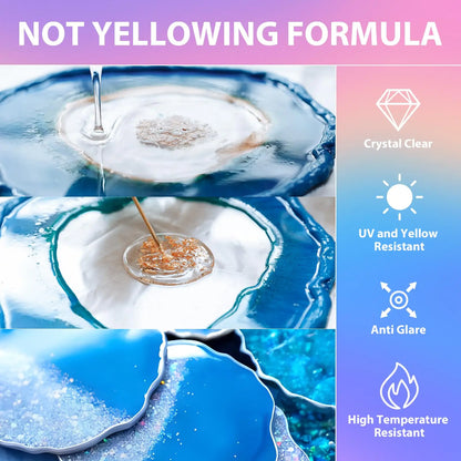500ml Fast Drying Epoxy Resin w/ Supplies