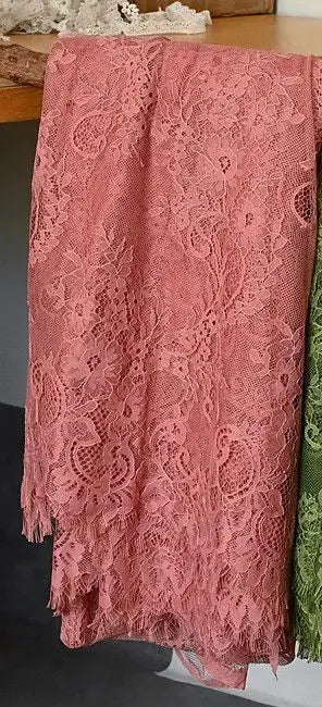 150cm Width 3Meters/lot Off White French Chantilly Lace Fabric