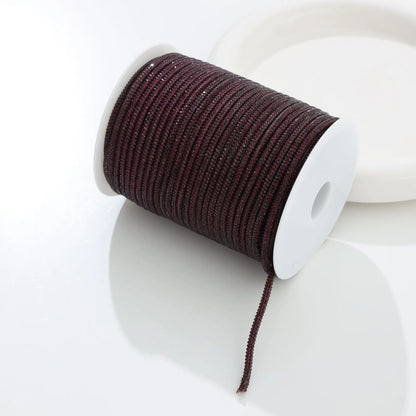 10yards 4mm Crystal Rhinestone Cord Trim Glass Diamond Rope