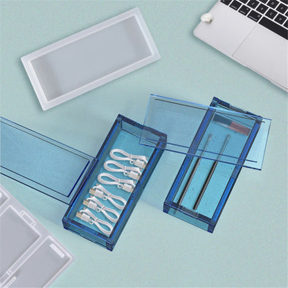 Silicone Resin Rectangular Mold Storage Organizer