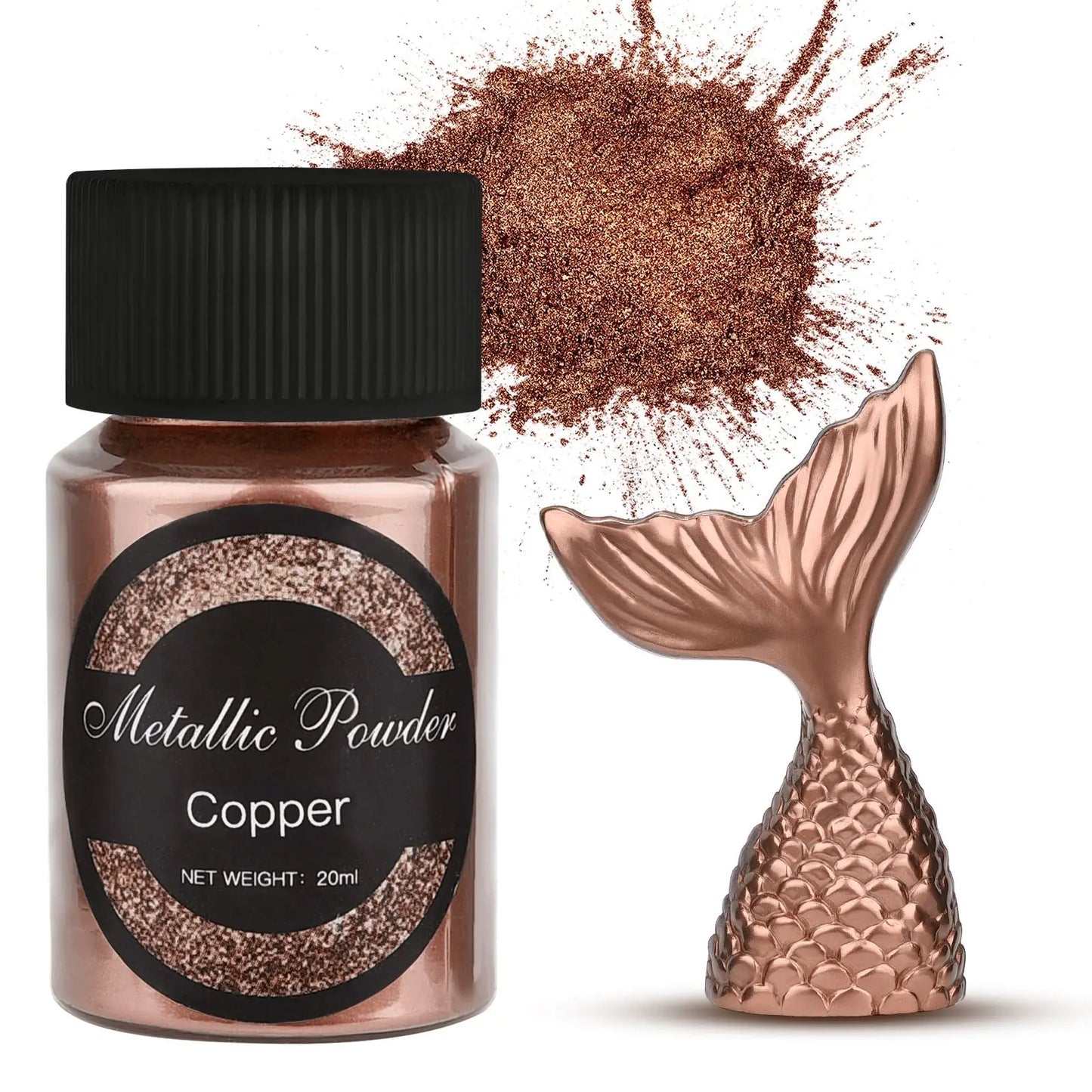 6 Color Metallic Gold Silver  Pigment Pearlescent Colorant Pearl Pigment Dye UV Resin Epoxy Color