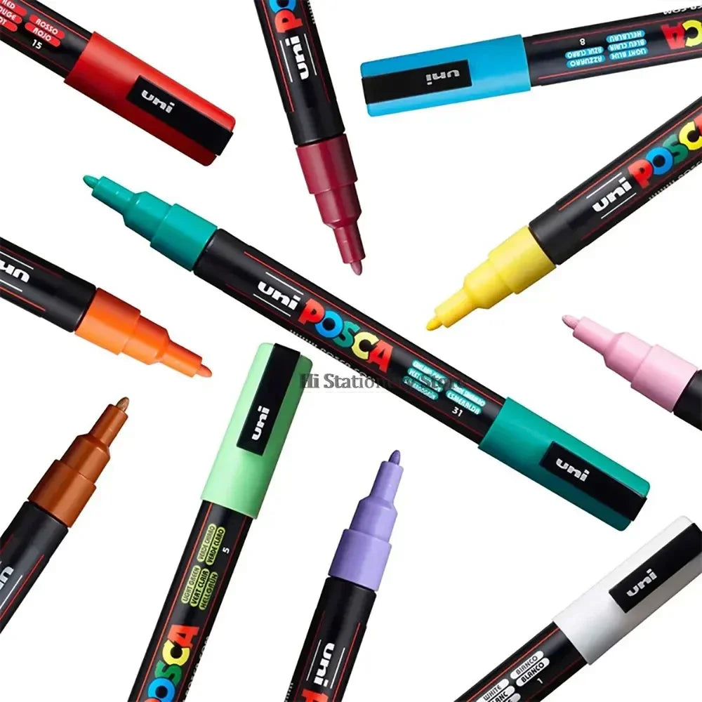 16 Colors Acrylic Paint Marker Pens 3M/5M