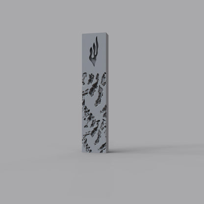 Reusable Silicone Mold for Mezuzah