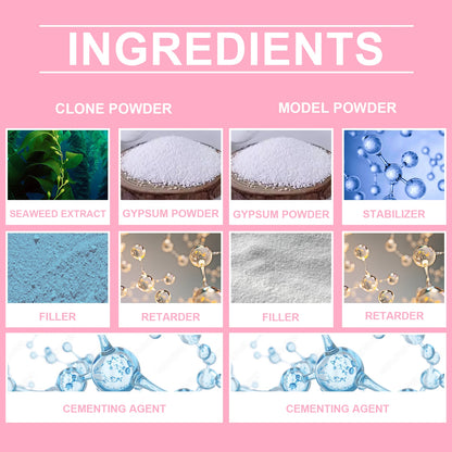 Handprint Mold Powder Kit 3D
