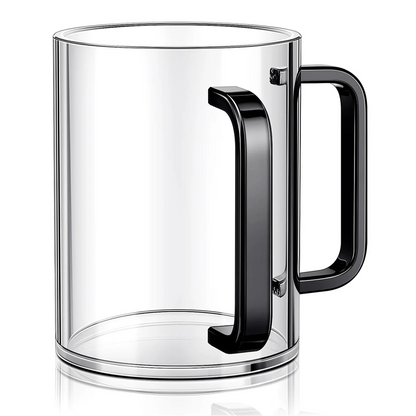 Acrylic Hand Washing Cup with Dual Handles