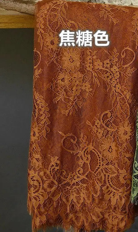 150cm Width 3Meters/lot Off White French Chantilly Lace Fabric