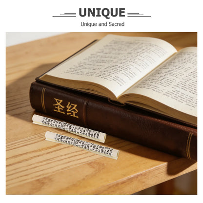 15Pcs Jewish Kosher Mezuzah with Hebrew Blessing on Parchment Scrolls
