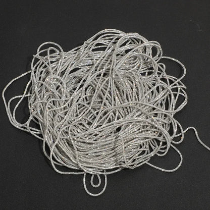 2 Yards Rhinestone Rope Glitter 4mm Crystal Tube Cord Trimming