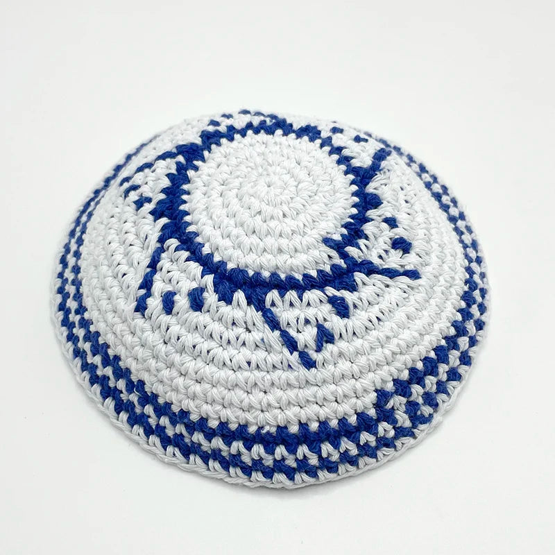 Jewish Kippot Hand Made Prayer Hat 16-18cm