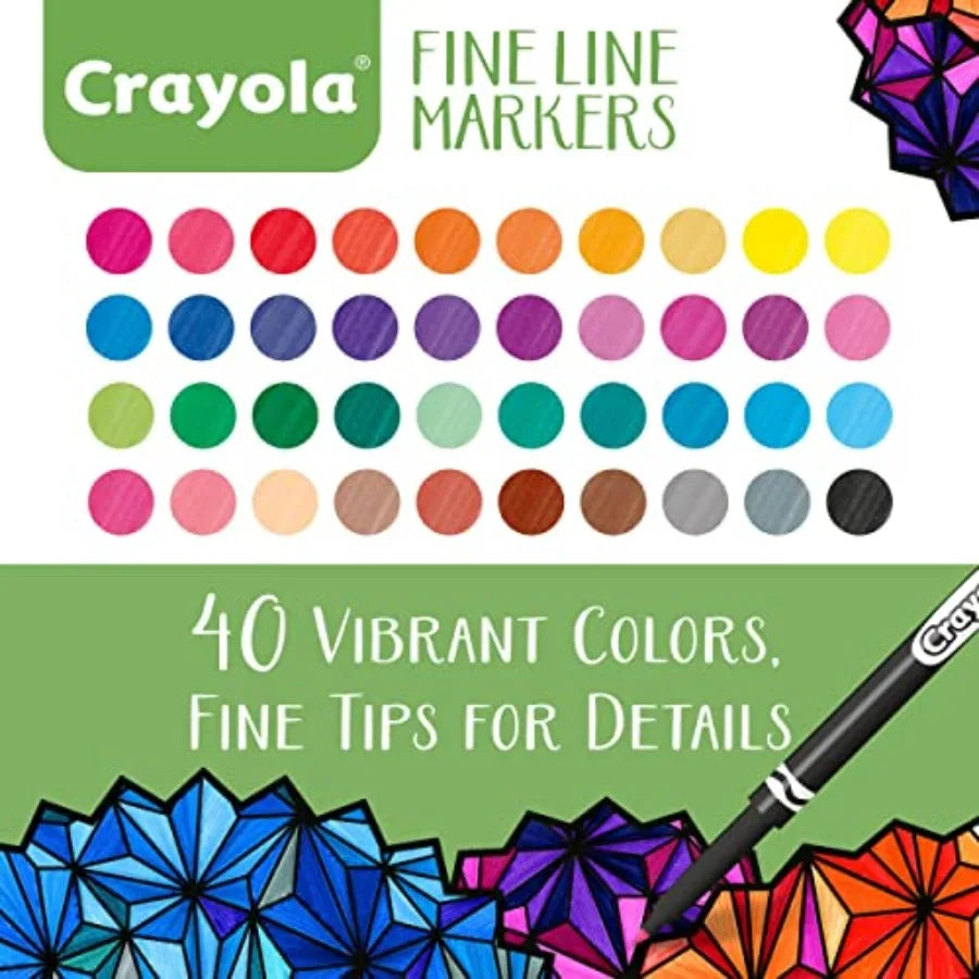 40ct Fine Line Marker Set