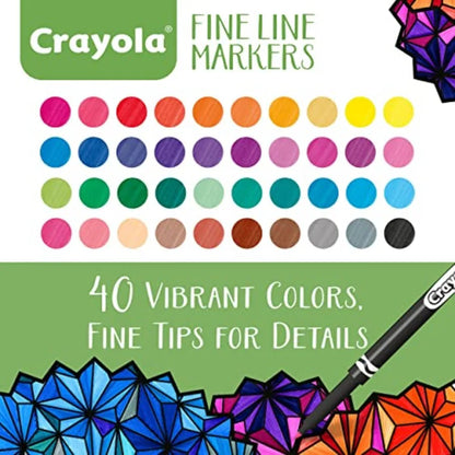 40ct Fine Line Marker Set