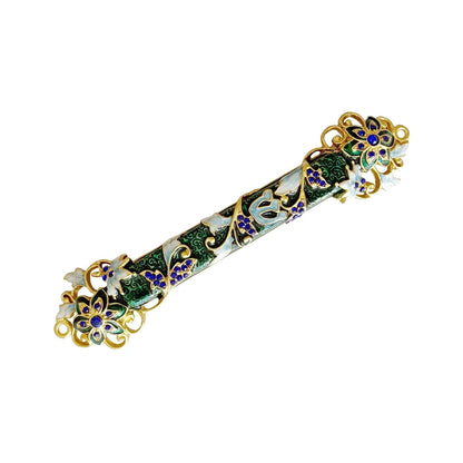 Judaica Hand Painted  Door Mezuzah with Zinc Alloy  Screw