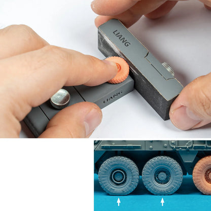 Metal Sandpaper Holder  Grinding Polish Tool Glue-free