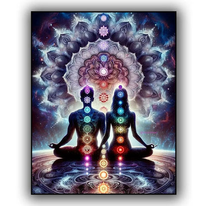 Yoga Mandala Diy Diamond Painting Cross Stitch Kit