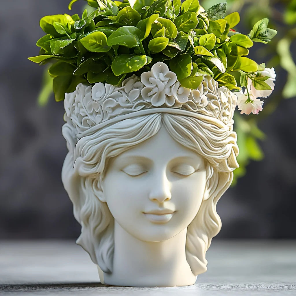 Venus Goddess Statue Vase Resin Silicone Mold