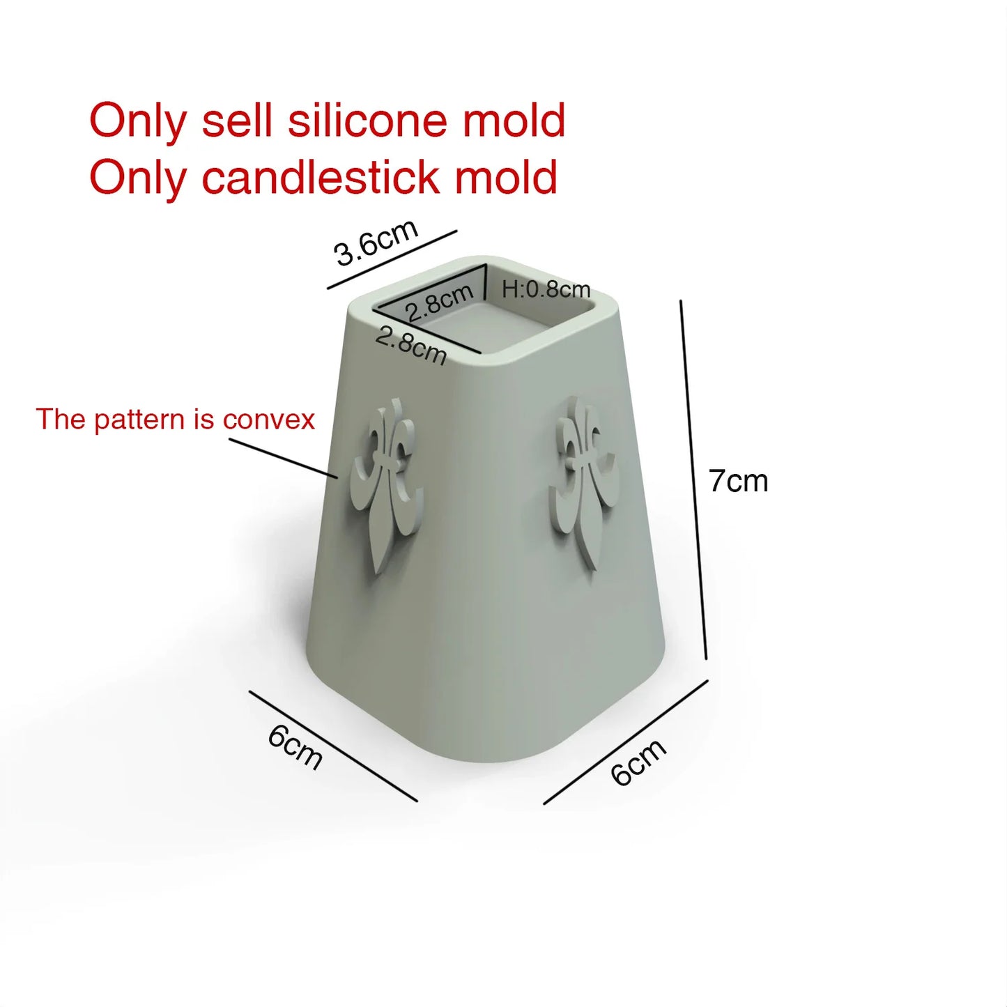 Silicone Mold Holiday Candle Lighting