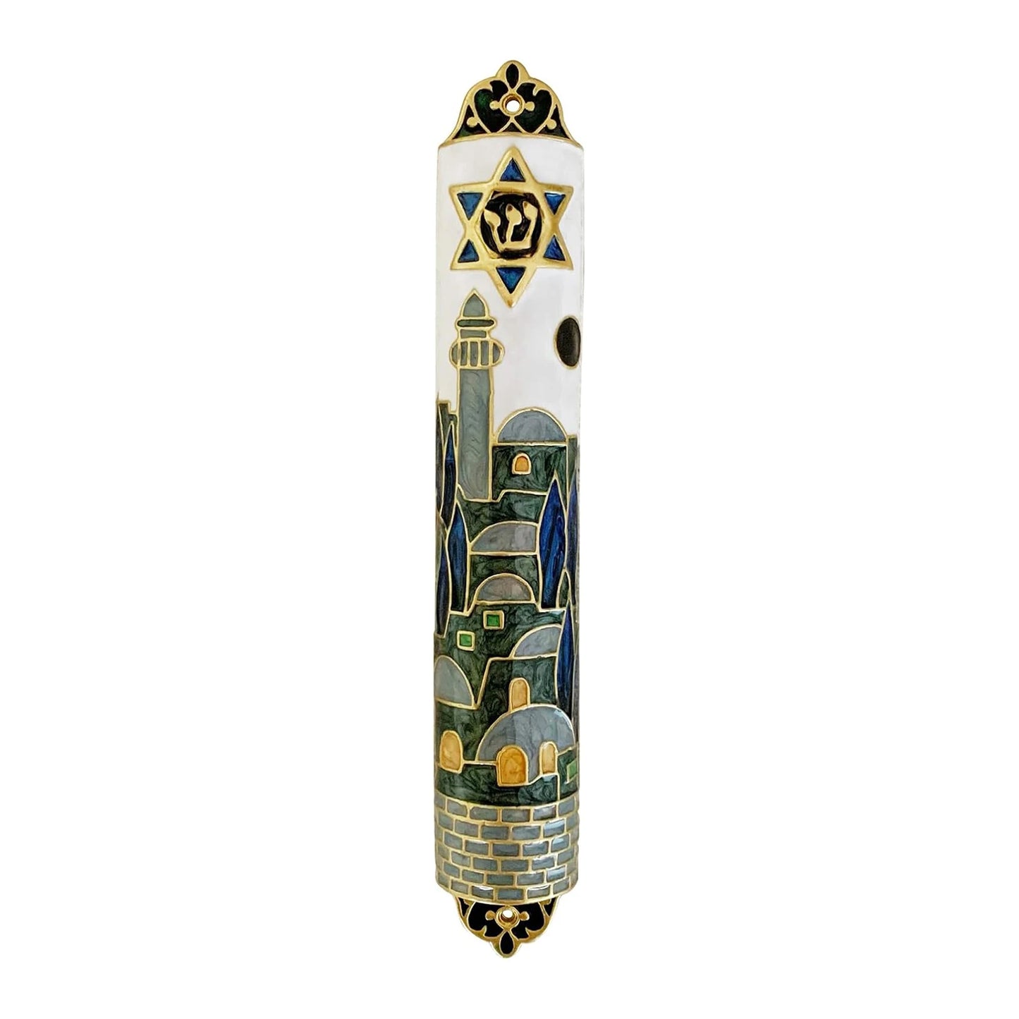 1/3Pcs Multiple Sizes Door Mezuzah  With Paper Roll Creative