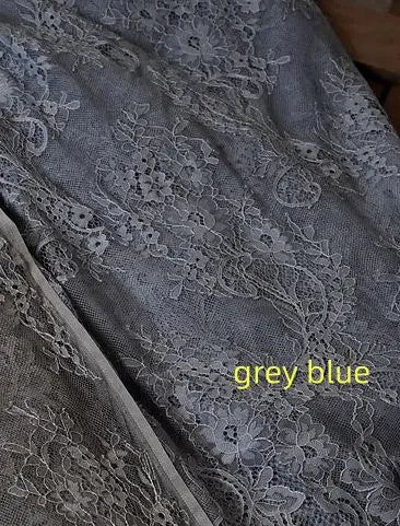 150cm Width 3Meters/lot Off White French Chantilly Lace Fabric