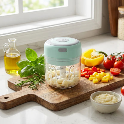 Baby Food Maker Electric Chopper, 250ML, USB Charging, Easy Clean