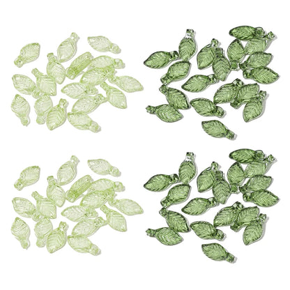 30pcs 9mm Lampwork Beads Multicolor Glass Flora Beads