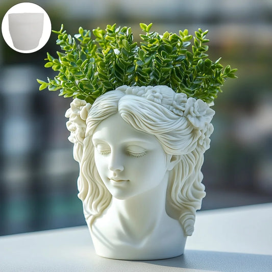 Venus Goddess Statue Vase Resin Silicone Mold
