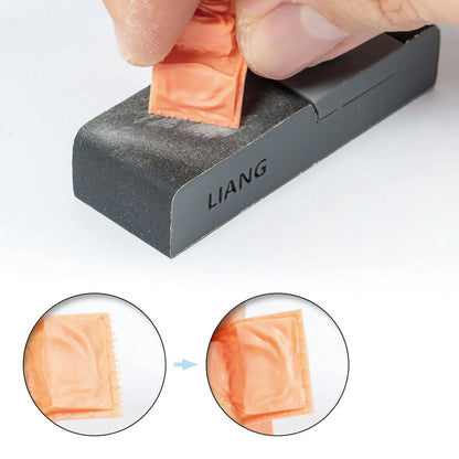 Metal Sandpaper Holder  Grinding Polish Tool Glue-free