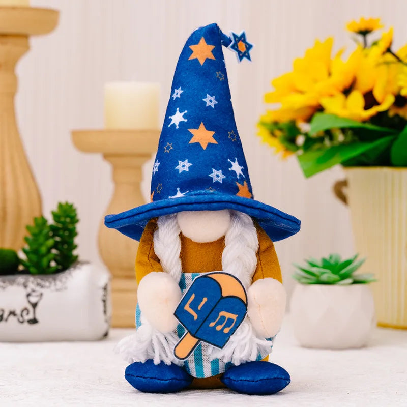 Jewish Holiday Decoration Faceless Doll Gnome