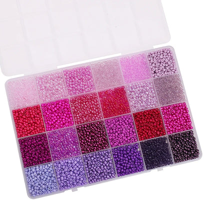 Over 5200 Beads in a 24 Grid Rice Box