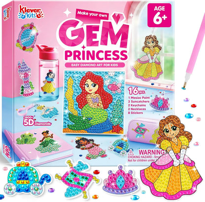 16 Projects  Diamond Gem Painting Kit