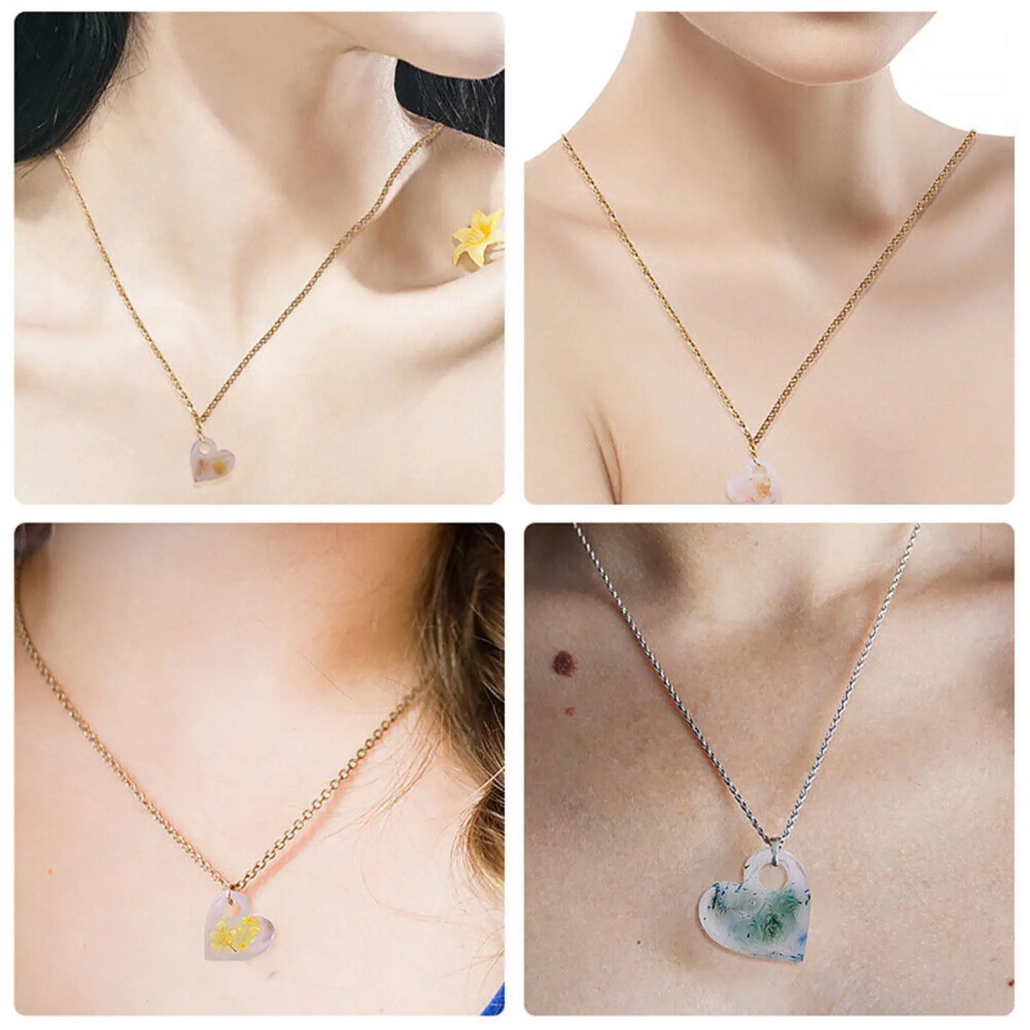 Silicone Resin Heart Shaped Mold