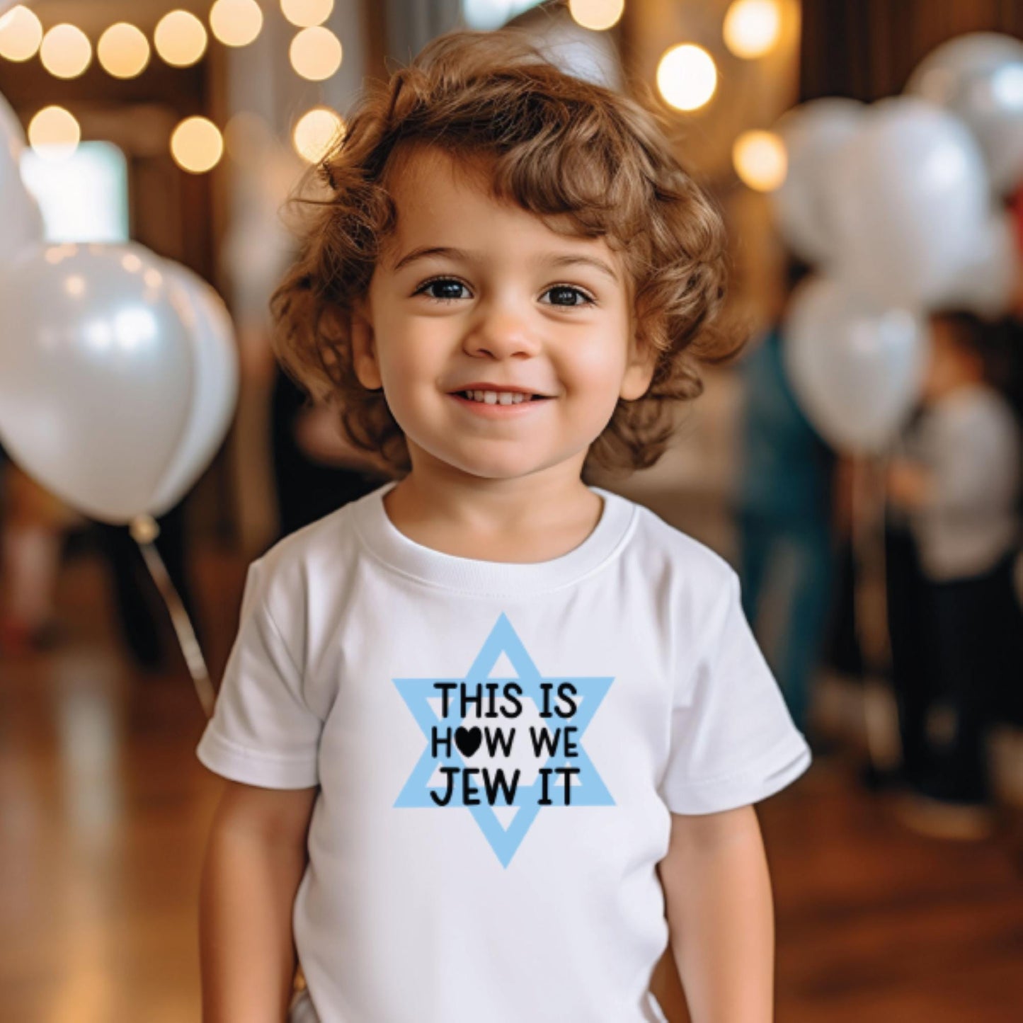 This Is How We Jew It Funny Jewish Toddler Tee Shirt