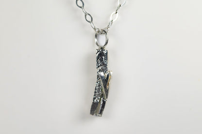 Sterling Silver Mezuzah Necklace — Tree of Tradition