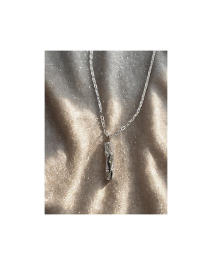 Sterling Silver Mezuzah Necklace — Tree of Tradition